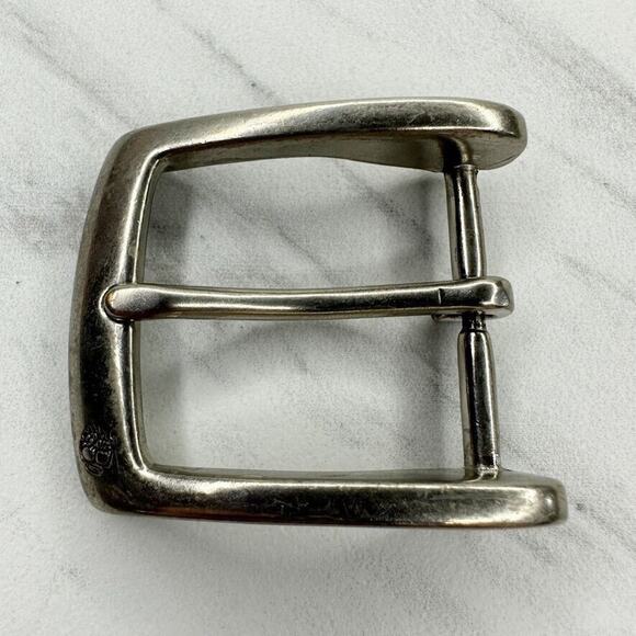Timberland Silver Tone Simple Basic Belt Buckle - Picture 1 of 8